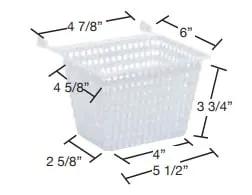 Aladdin Spa Skimmer Replacement Basket for jacuzzi 43-0676-02 | AEQB202 by Aladdin