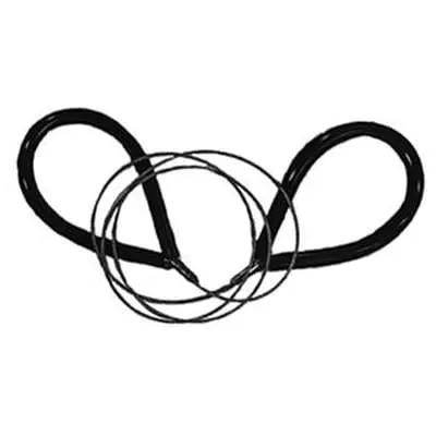 American Granby Cable Saw Loop, Handle Blade Steel 24" | AMGCS24L by AmericanGranby
