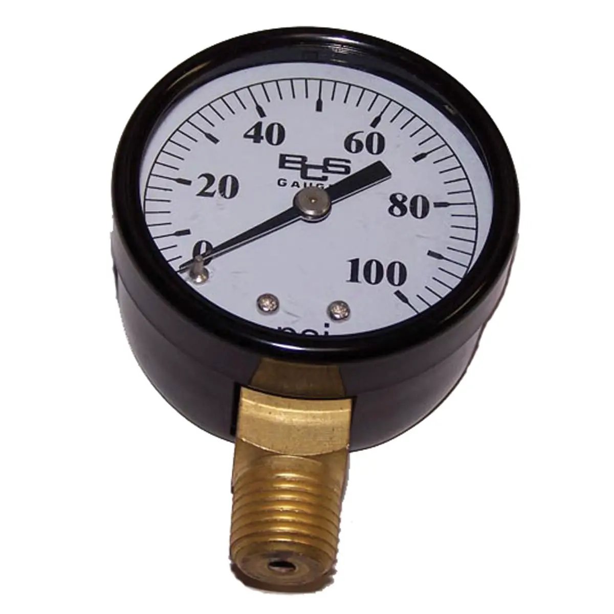 American Granby Pressure Gauge 30 PSI 1/8" NPT w/ Plastic Case & Lens | IPG302-8L by AmericanGranby