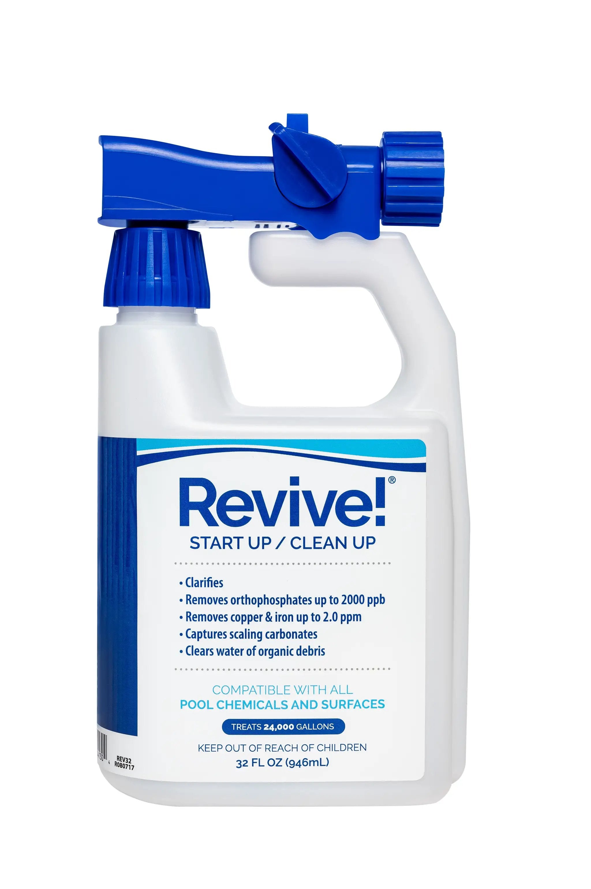 Revive Start Up Spray Clarifier 32 oz Bottle 6/Case | REV32 by Revive