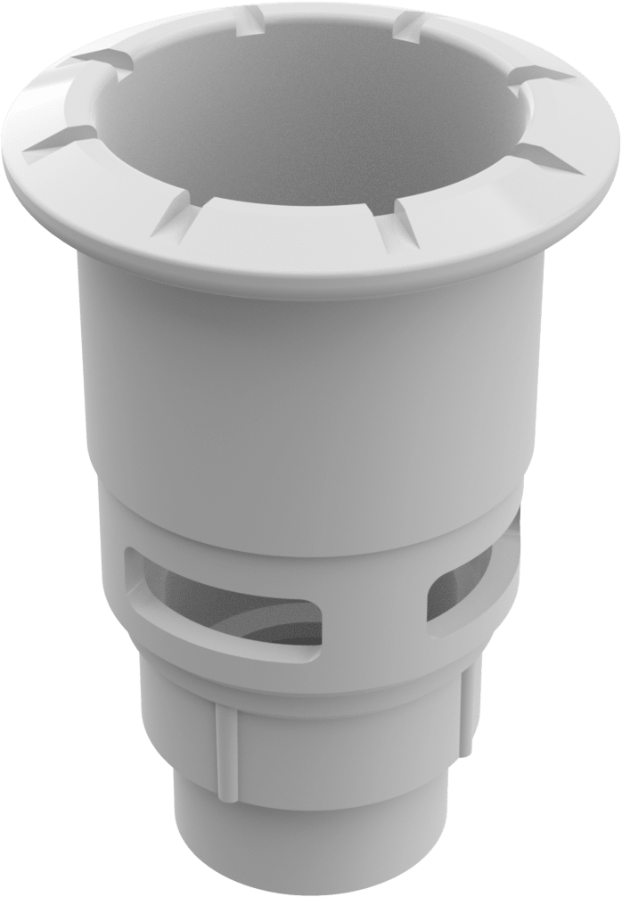 Aquastar Aquathunder Spa 2.5In Wall Fitting DkGray | AT130105 by AquaStar