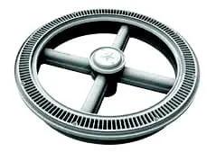 AquaStar 20" Full Circle® Suction Outlet Cover and One-Port Manufactured Sump, White| FC101 by AquaStar