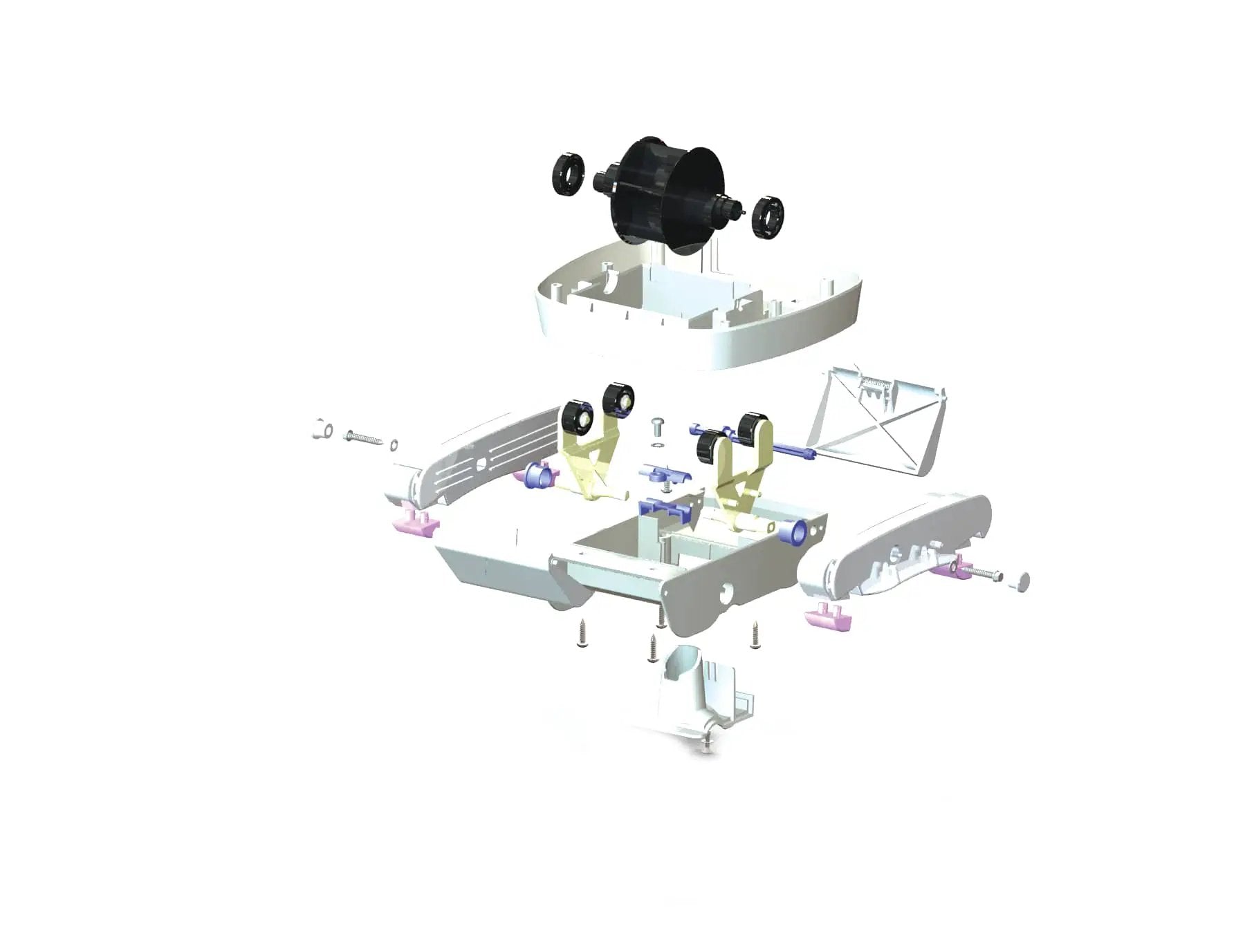 Starztruck Pod Kit (White): Left & Right Pods, 2 Plugs, 2 Washers, 2 Screws (Replaces Axv417Whp) | HWN11601 by AquaStar