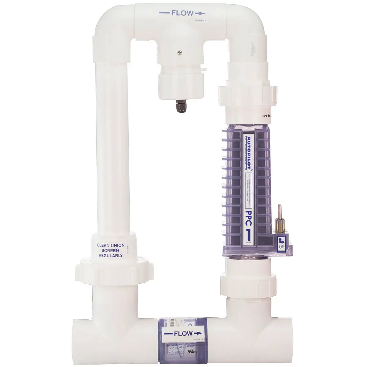 Autopilot Manifold With Ppc1 Cell And Base For Residential Pools Up To 40,000 Gallons | PPM1 by AutoPilot