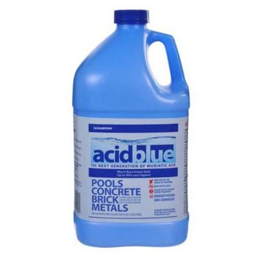 Champion - AcidBlue Low Fume Muriatic Acid, 1 Gallon by Duckies Pool Supply