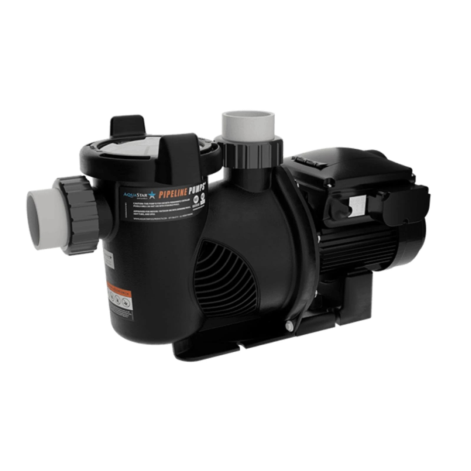AquaStar 3 HP Pipeline VS Pool Pump with WiFi Control by Duckies Pool Supply