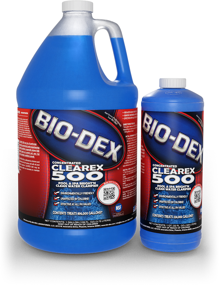 Bio-Dex Clearex 500 Clarifier, 32 oz Bottle | CX532 by BioMINUSDex