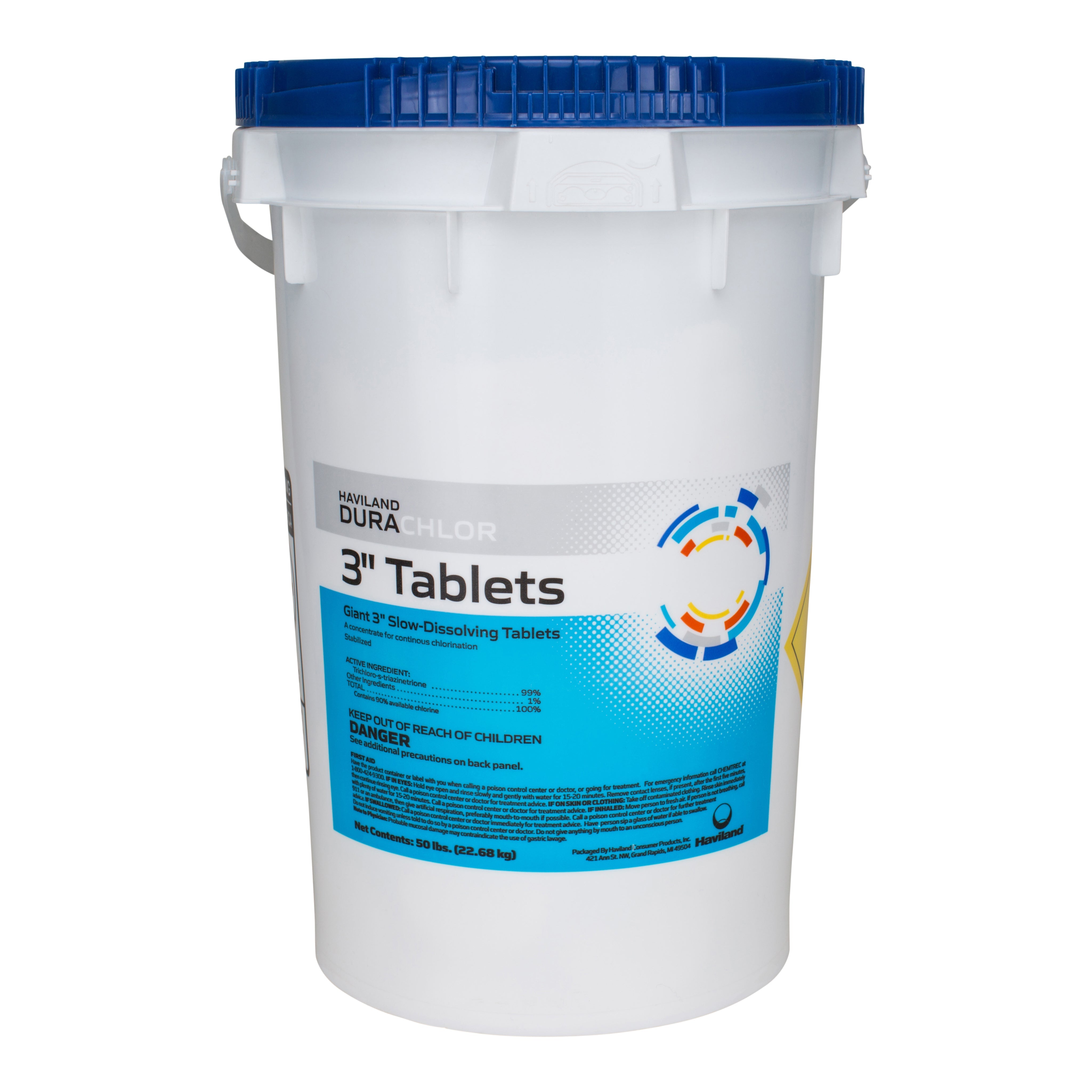 Haviland Durachlor 3 Inch Pool Tablets Stabilized Chlorine