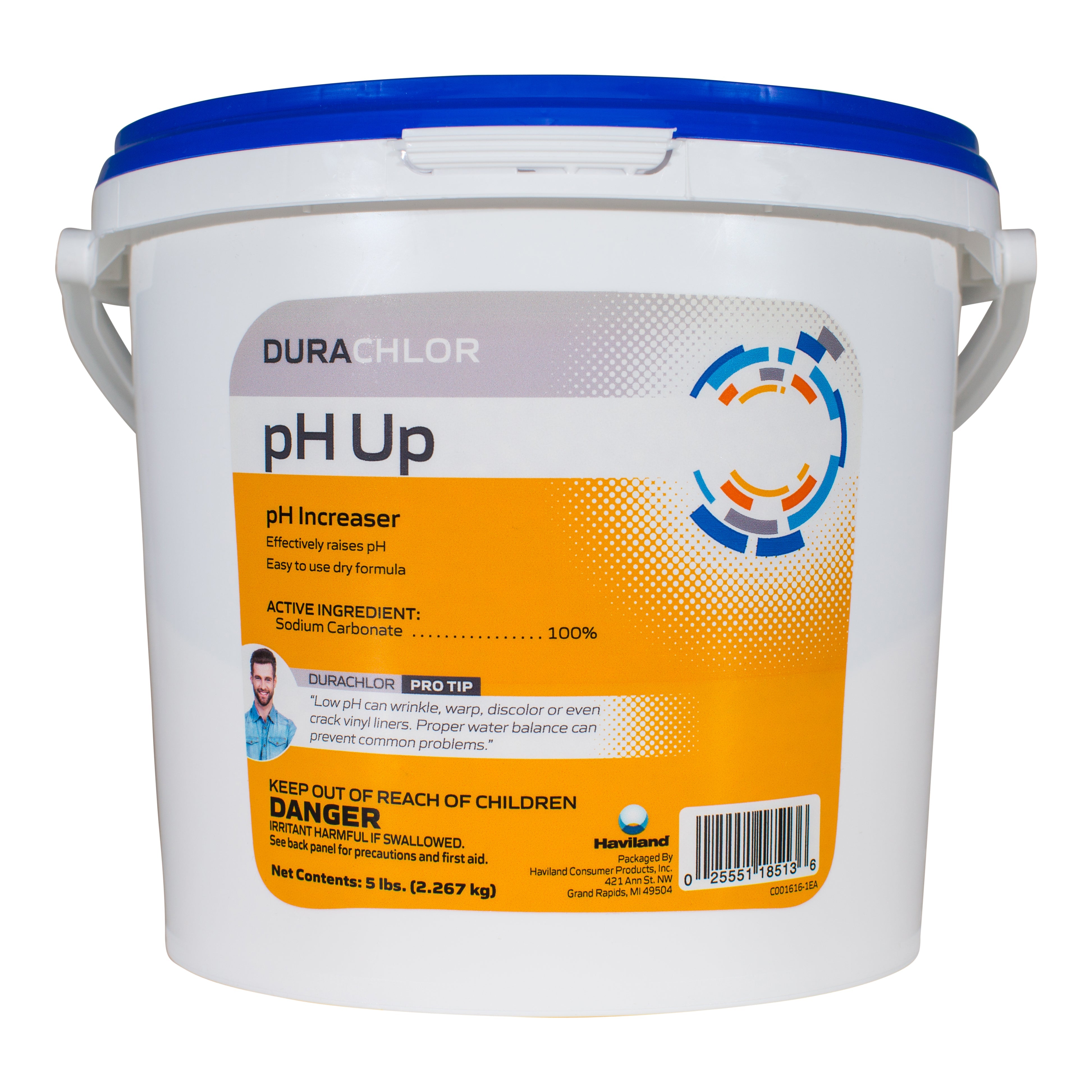 Haviland Durachlor pH Up Granular Formula for Pool Water Balance