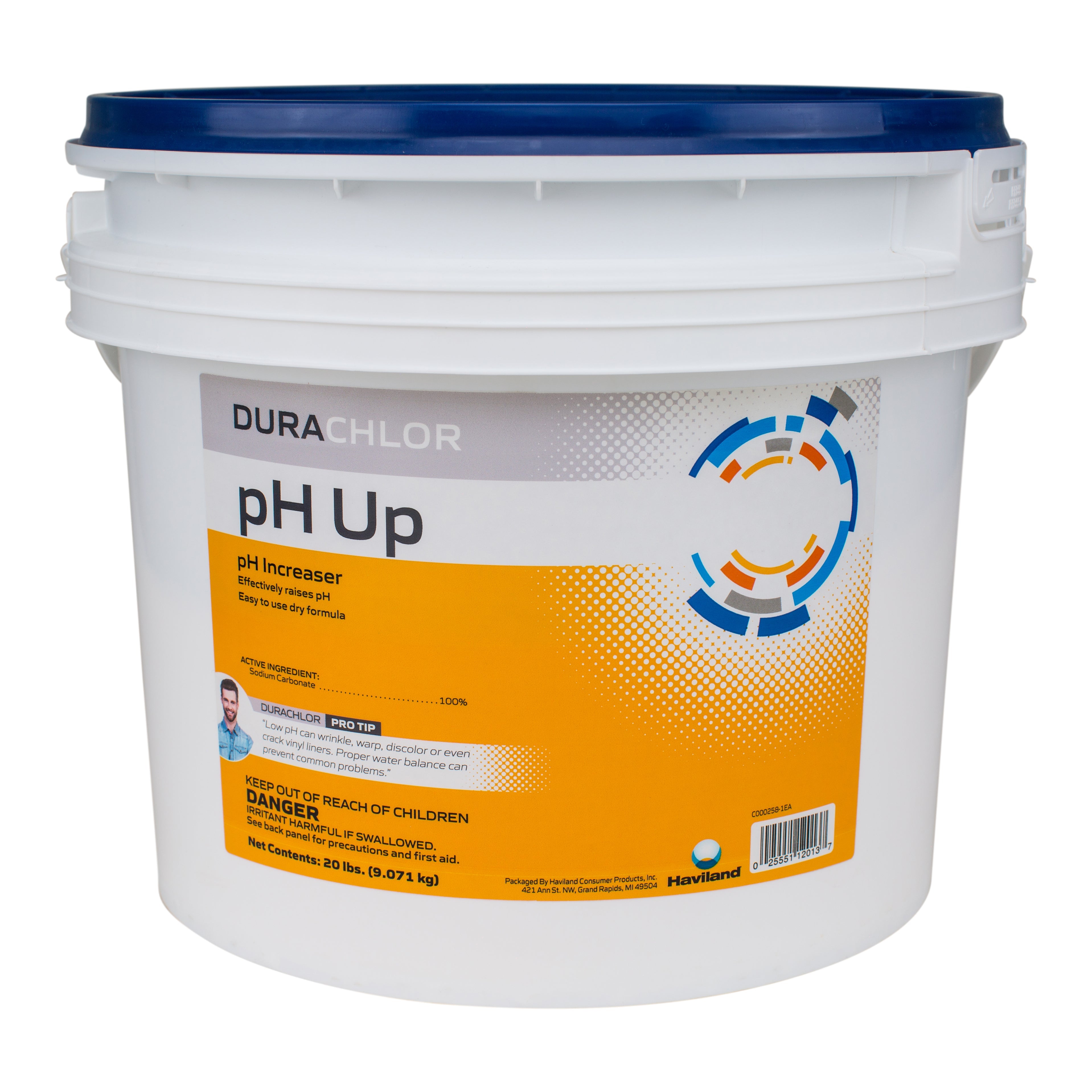 Haviland Durachlor pH Up Granular Formula for Pool Water Balance