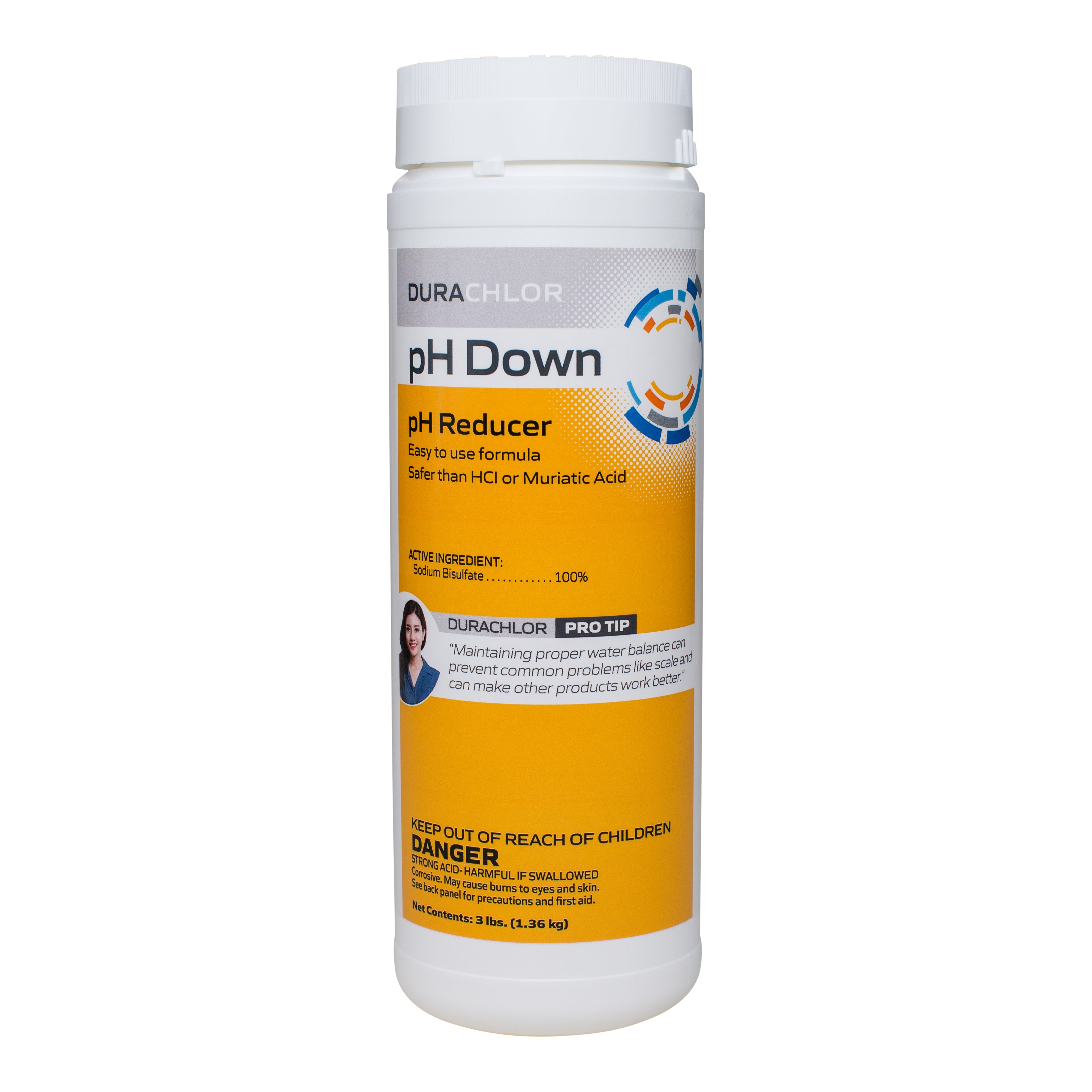 Haviland Durachlor pH Down Granular Formula for Pool Water Treatment