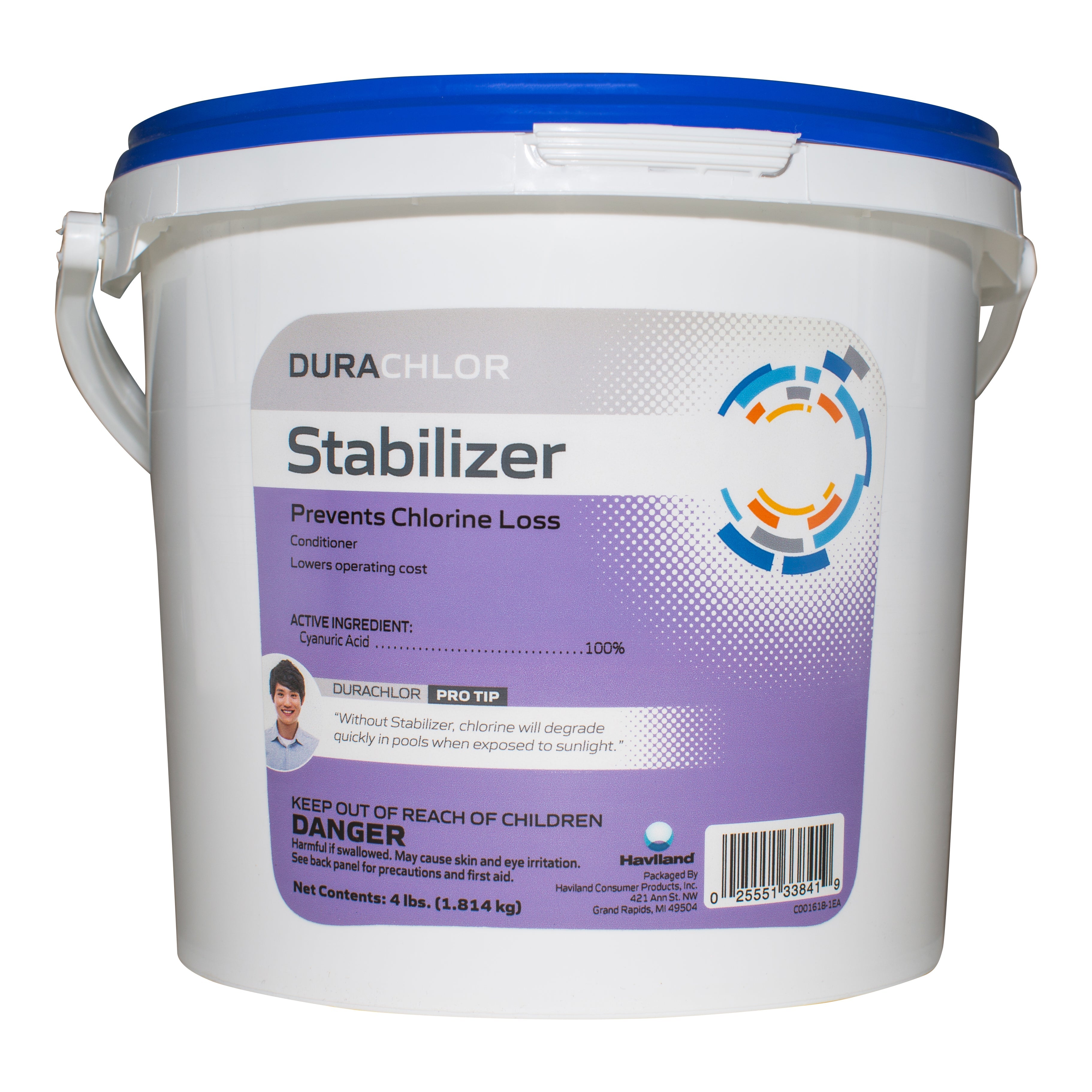 Haviland Durachlor Stabilizer Granular Pool Balancer for Enhanced Chlorine Longevity