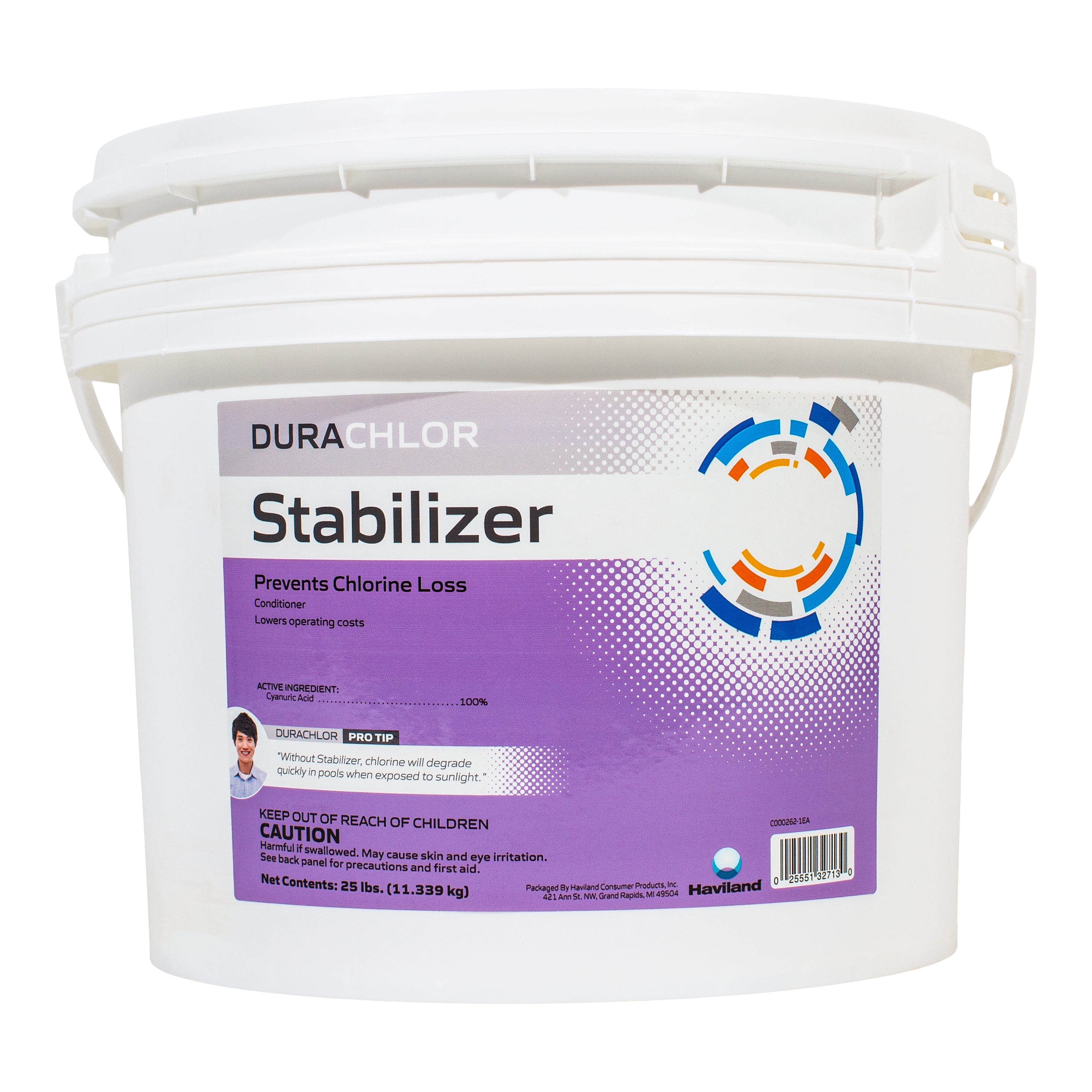 Haviland Durachlor Stabilizer Granular Pool Balancer for Enhanced Chlorine Longevity