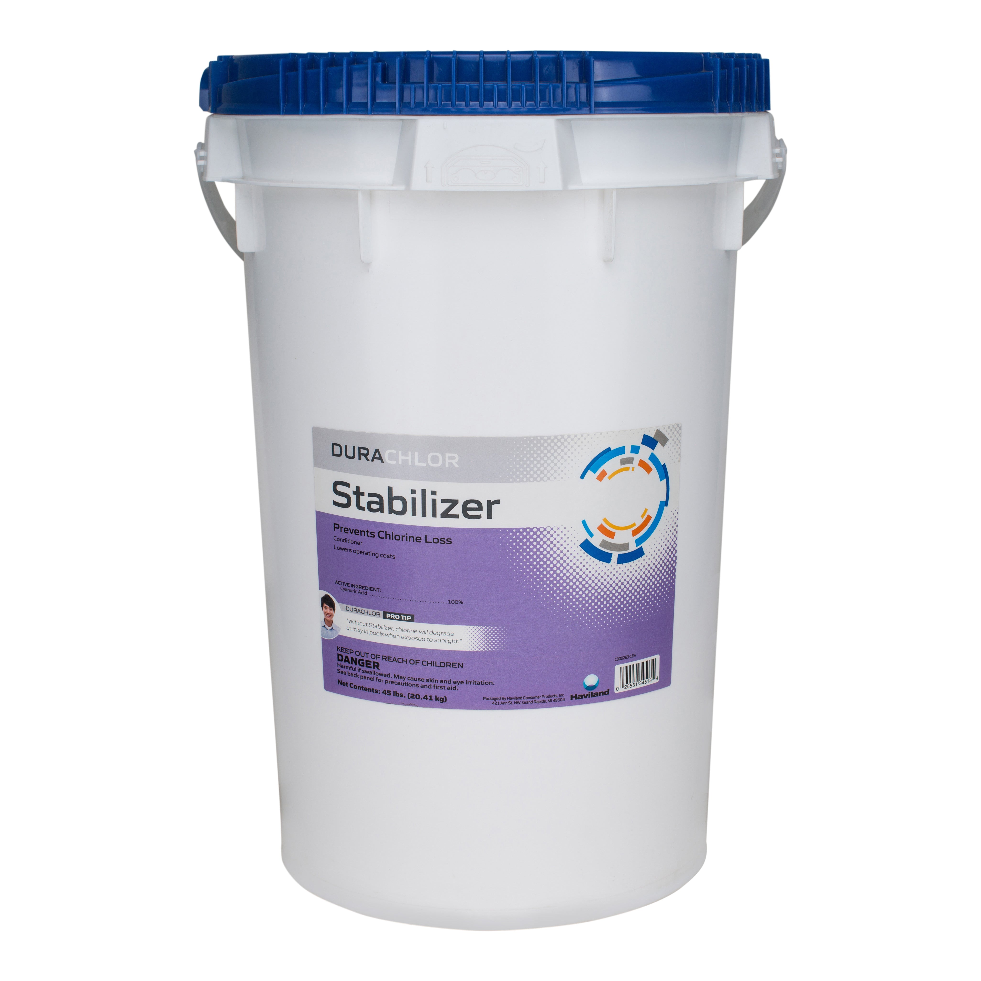 Haviland Durachlor Stabilizer Granular Pool Balancer for Enhanced Chlorine Longevity