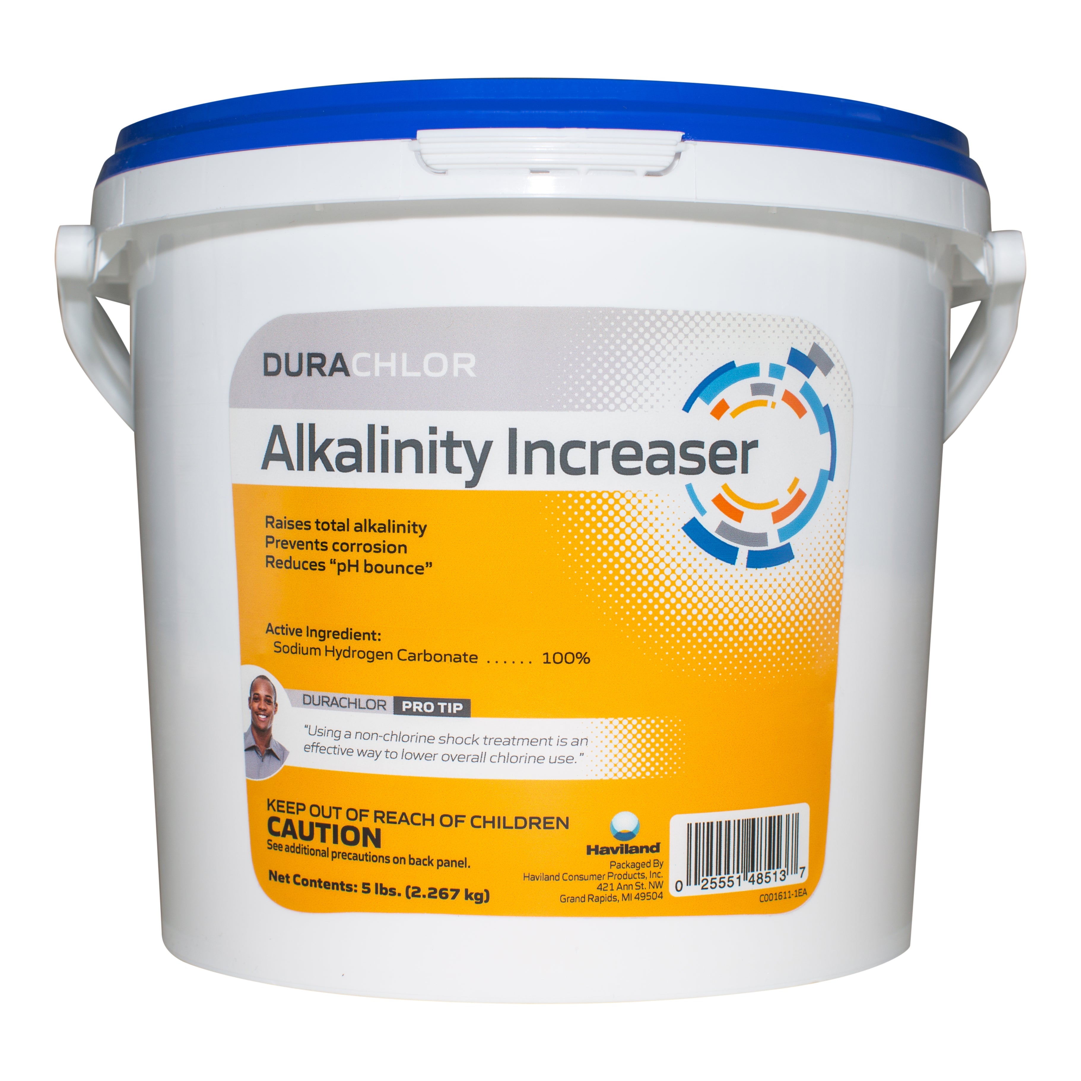 Haviland Durachlor Alkalinity Increaser for Swimming Pool Water Maintenance