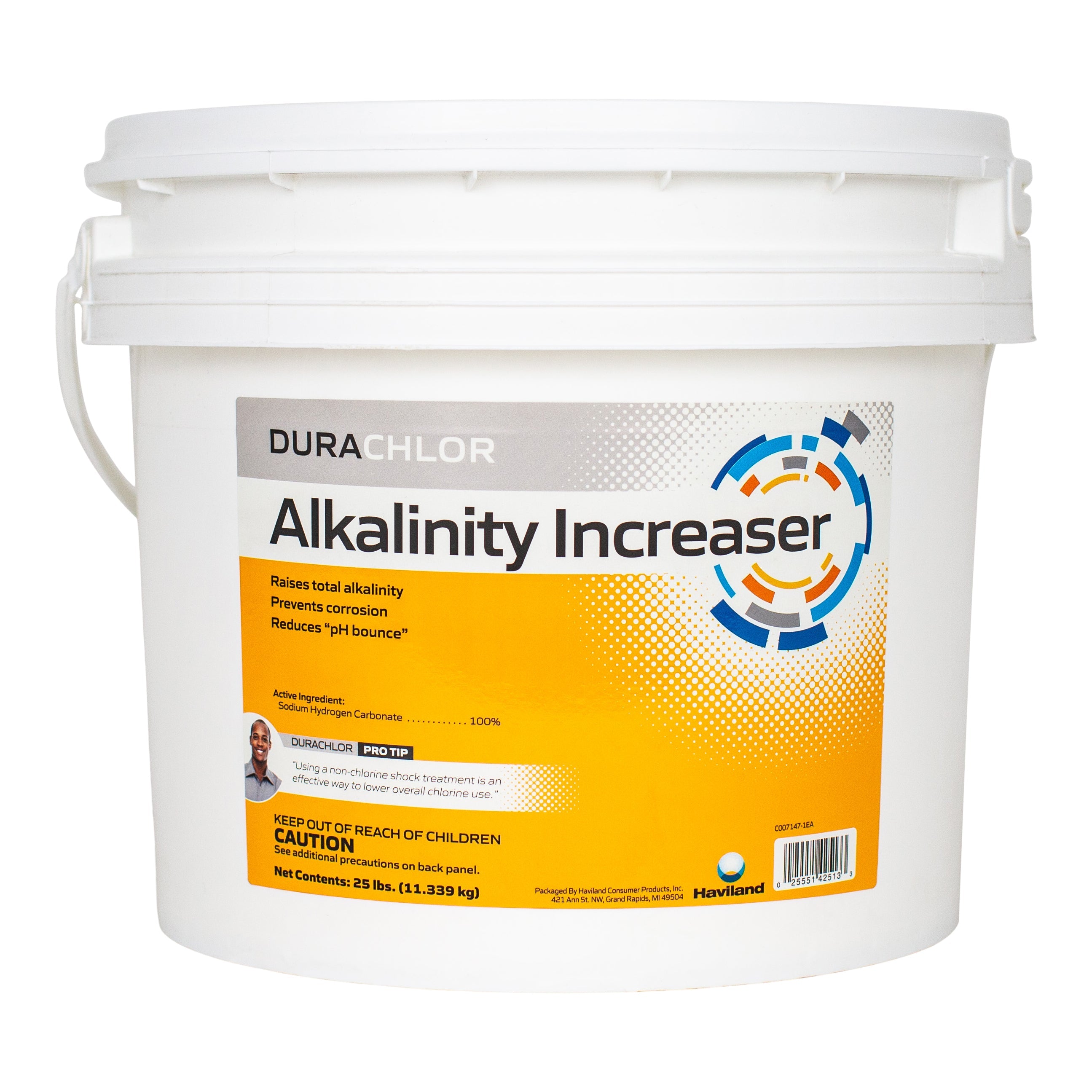 Haviland Durachlor Alkalinity Increaser for Swimming Pool Water Maintenance