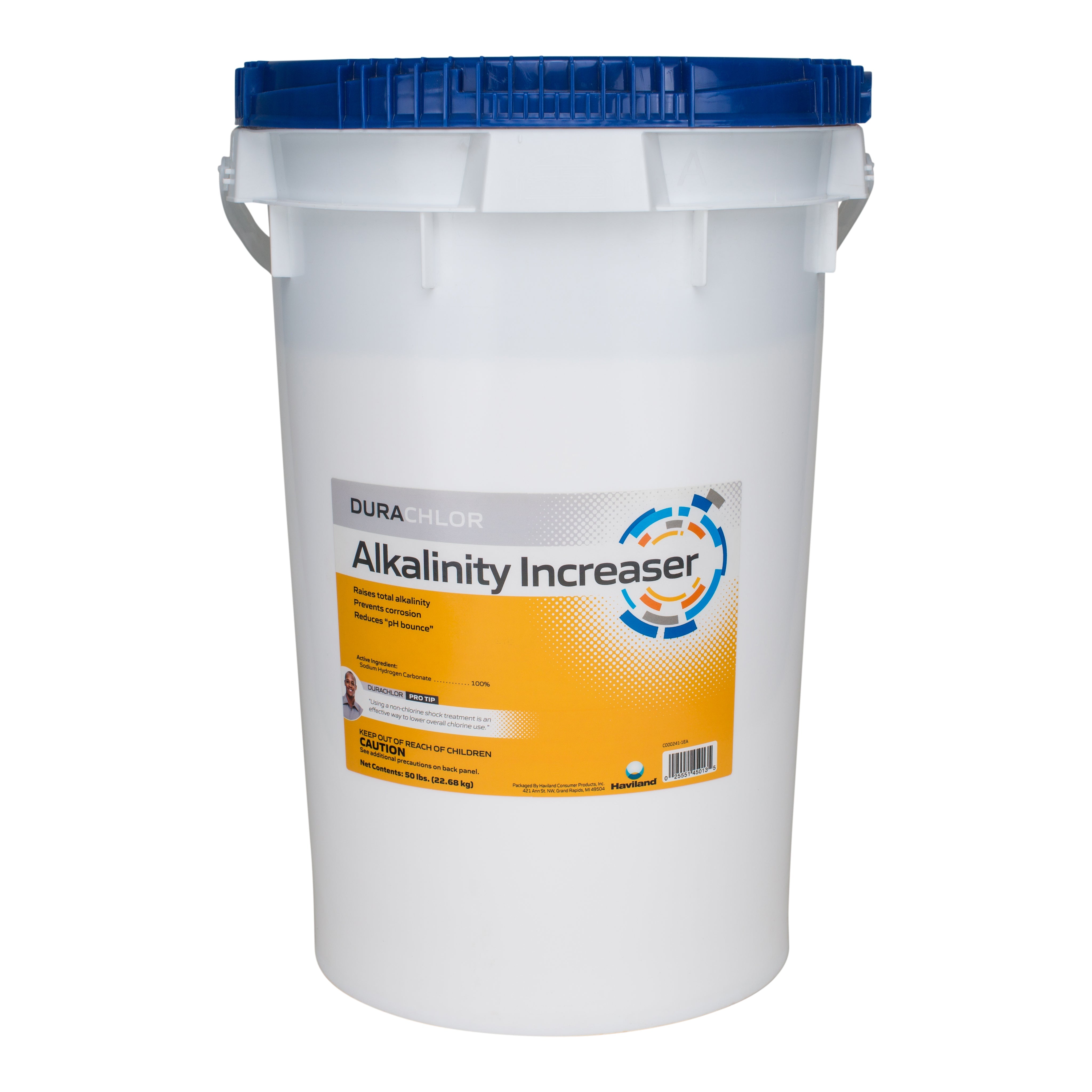Haviland Durachlor Alkalinity Increaser for Swimming Pool Water Maintenance