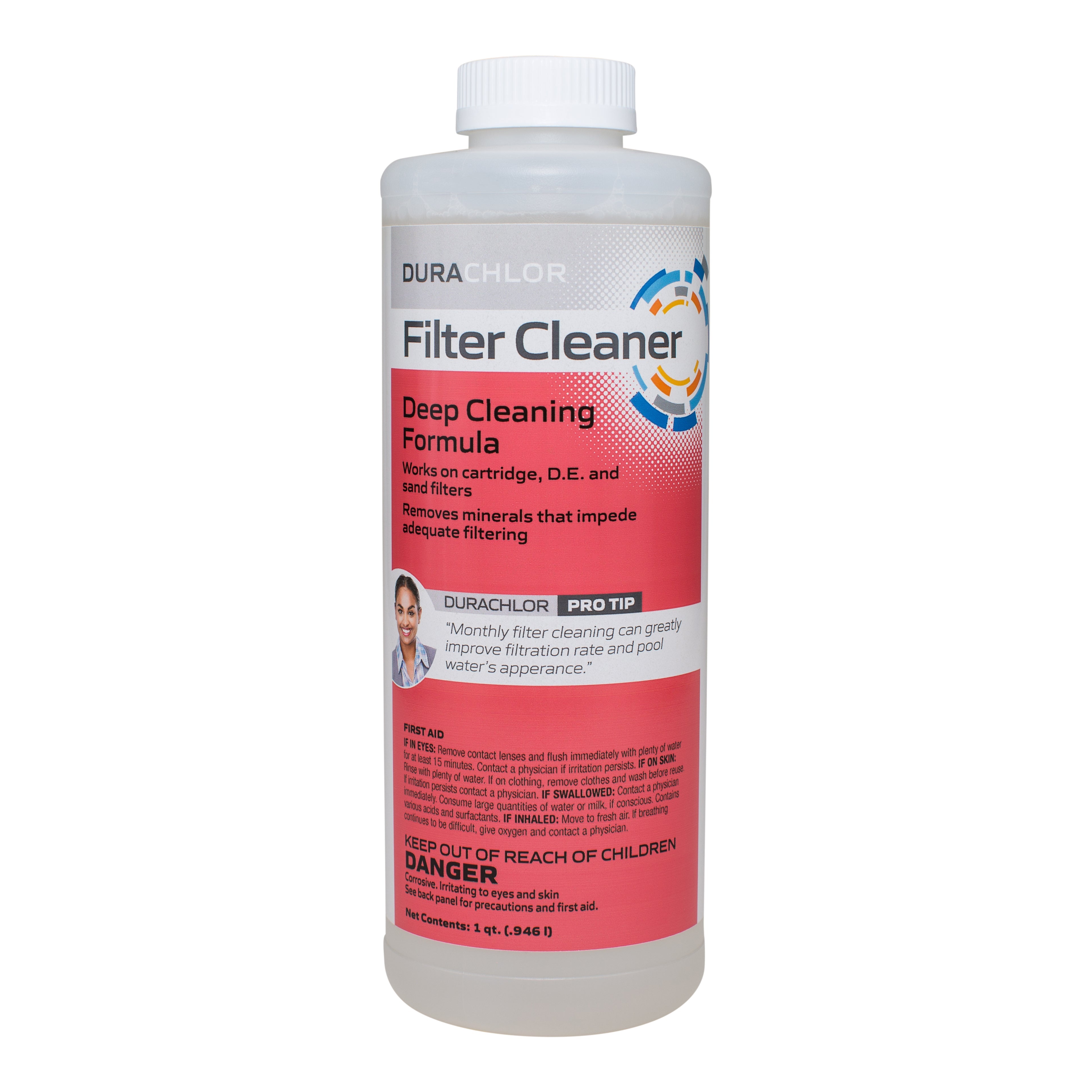 Haviland Durachlor Professional Strength Filter Cleaner for Sand Cartridge and D E Filters
