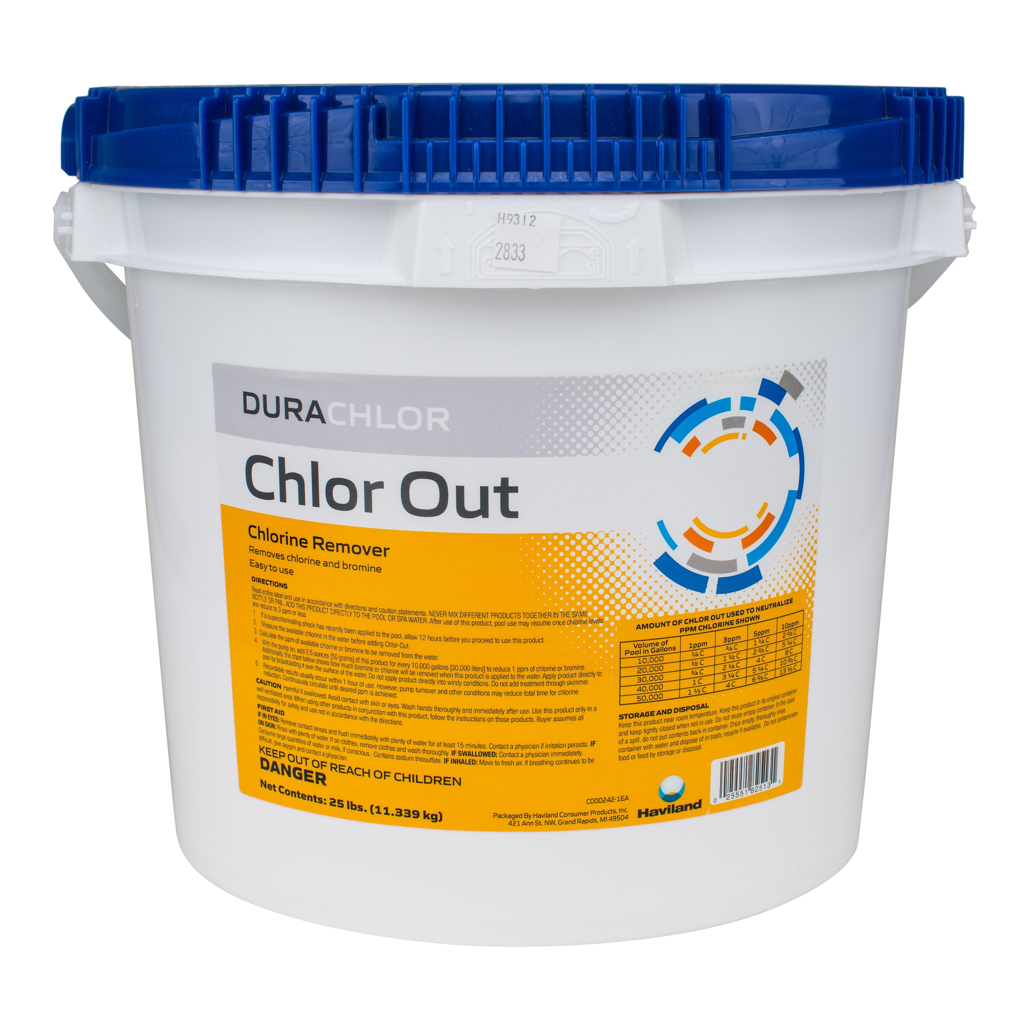 Haviland Durachlor Chlor Out Fast Acting Pool Chlorine Remover