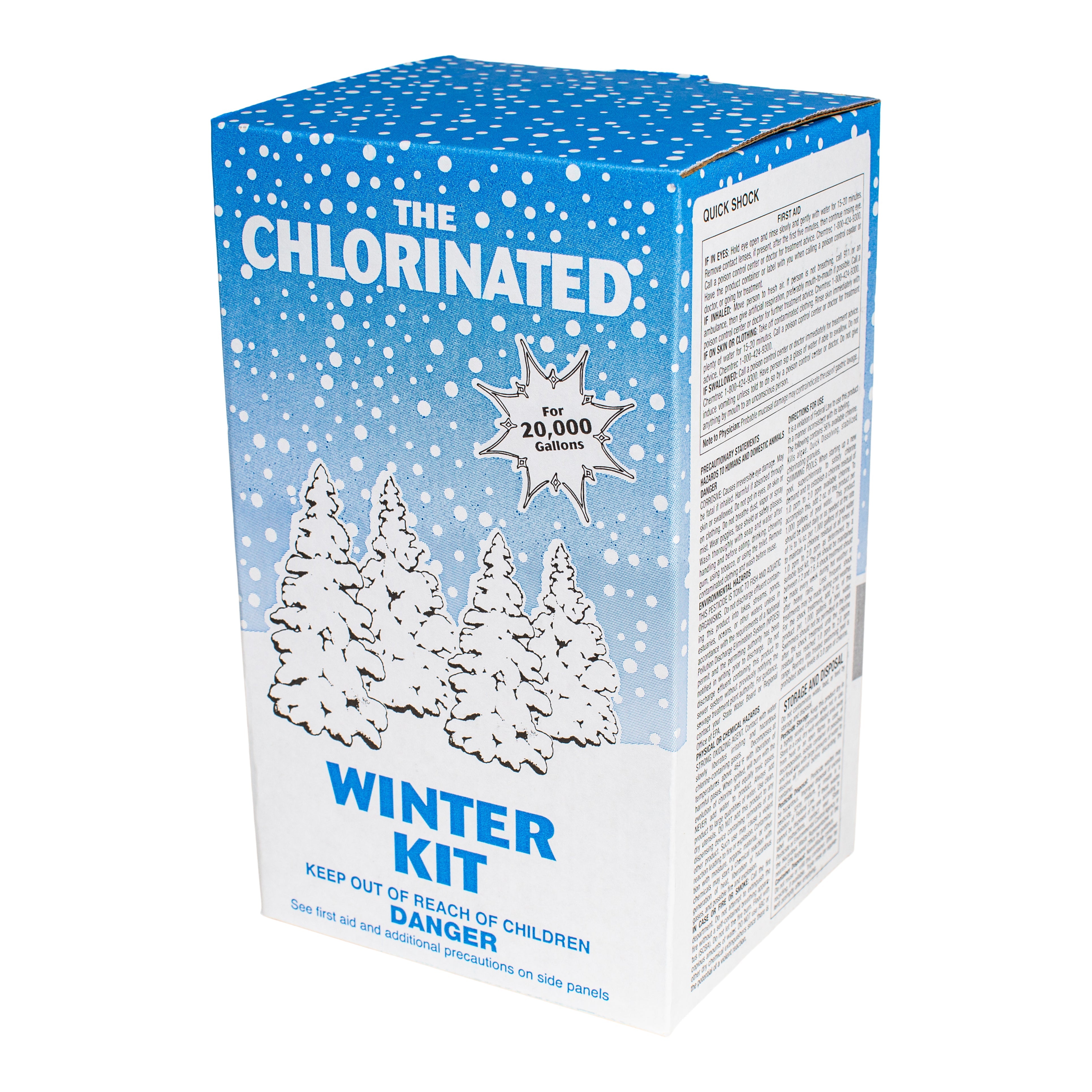 Haviland Durachlor Chlorinated Winter Closing Kit with Algae Kill and Quick Shock