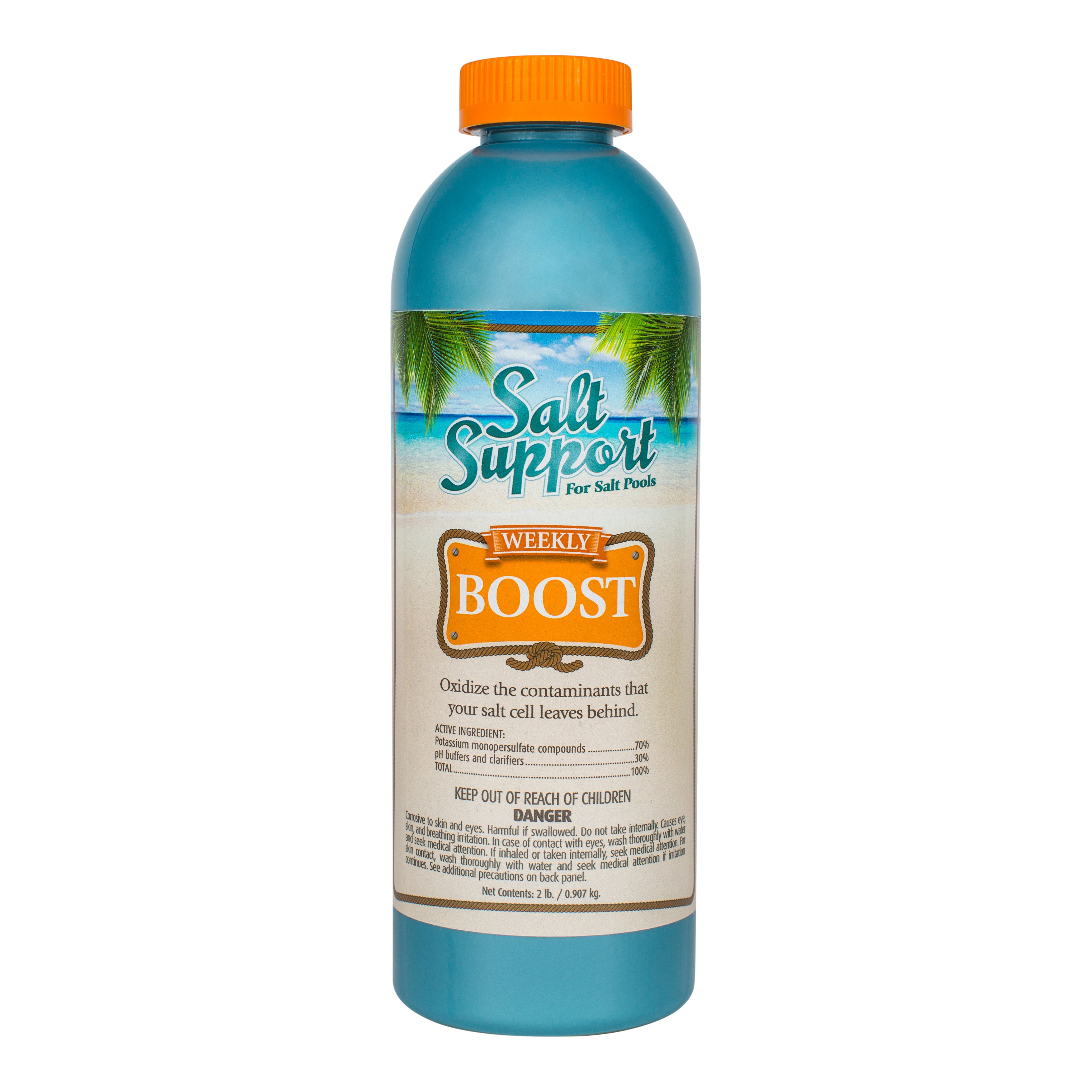Salt Support Weekly Boost Granular Non-Chlorine Shock for Saltwater Pools