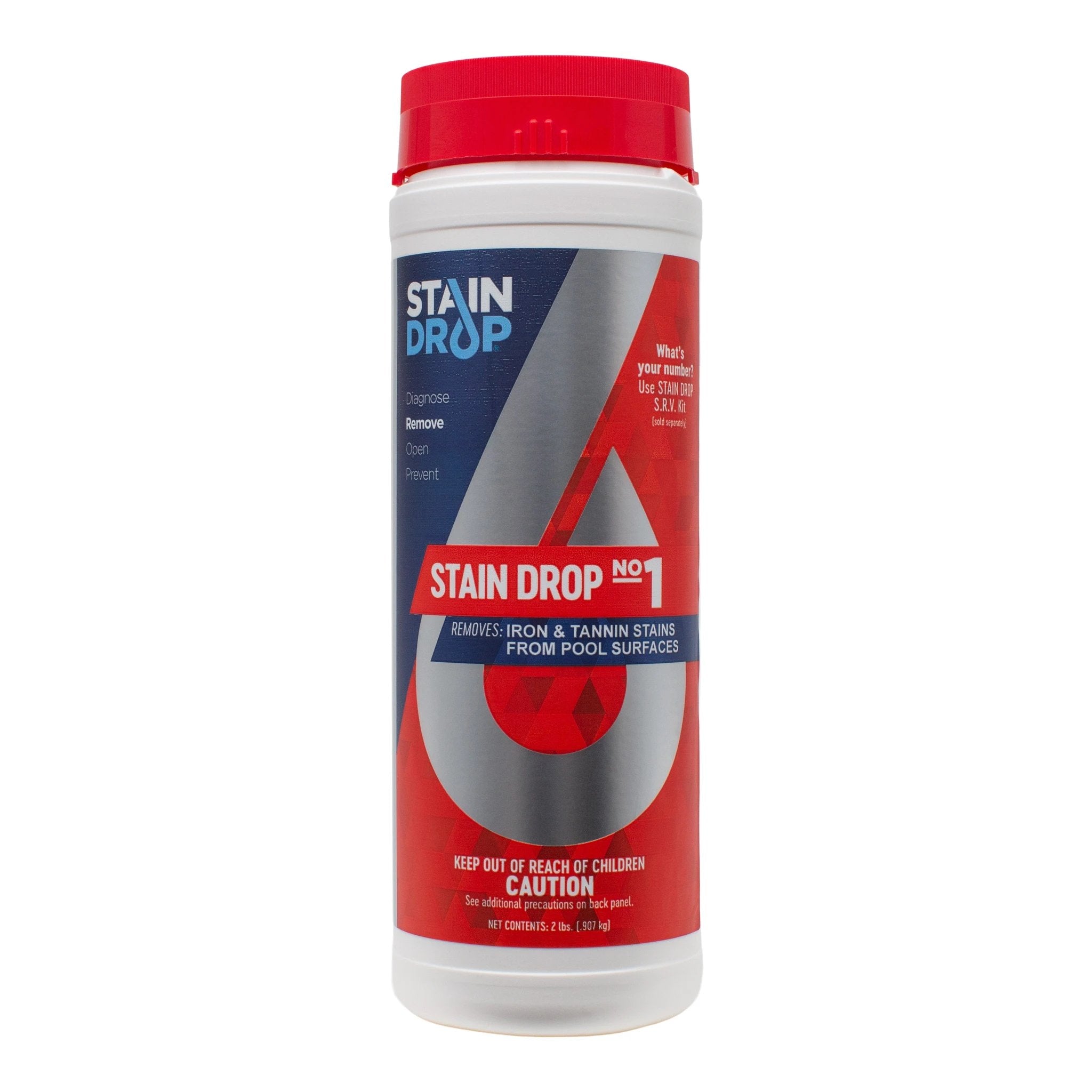 Stain Drop No 1 Pool Stain Remover For Iron And Tannin Stains From Pool Surfaces by Stain Drop