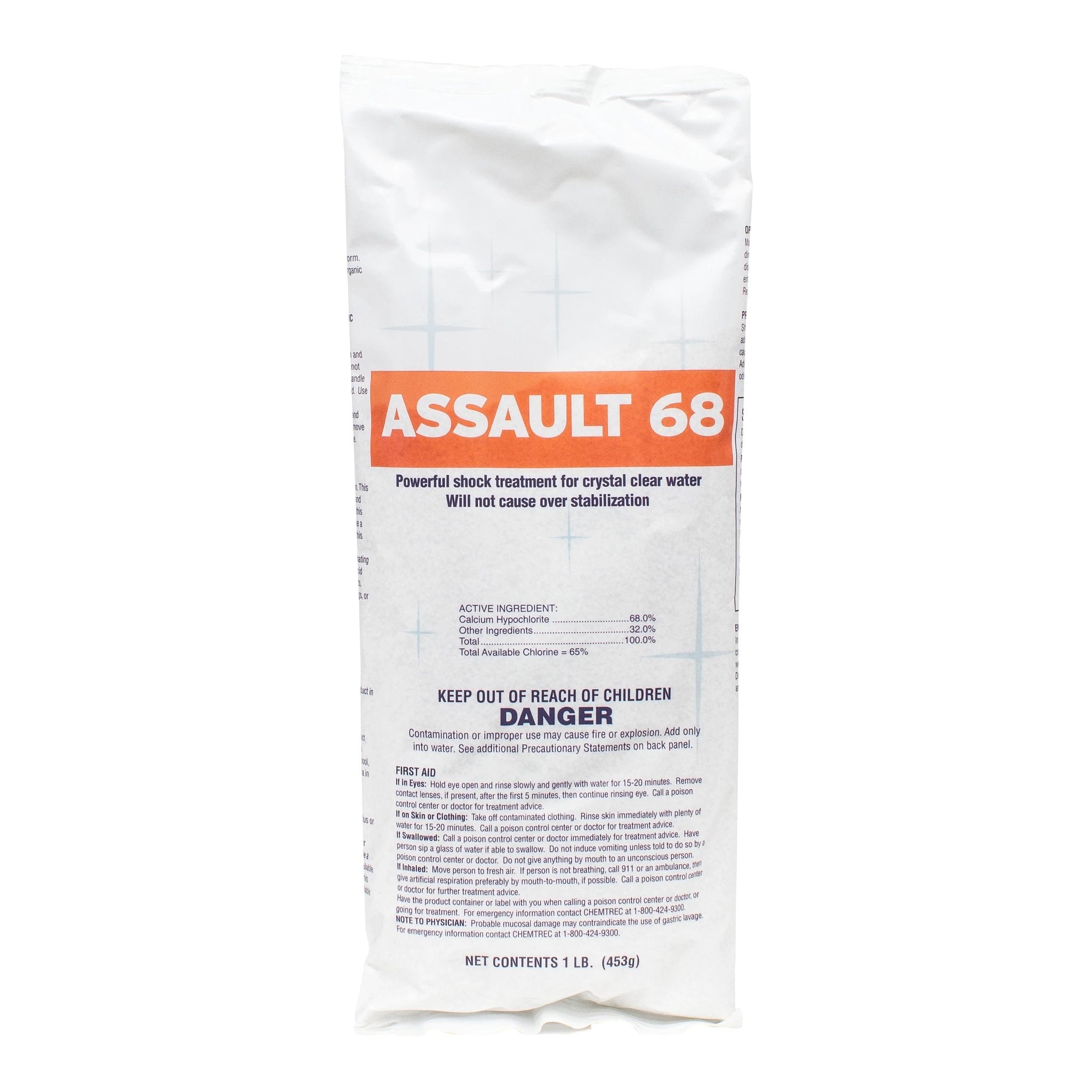 Durachlor Assault 68 Calcium Hypochlorite Pool Shock Granular Disinfectant by Durachlor