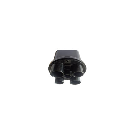 CMI J-Box Double Fixture Thermocraft 5-Hole Black | JBP57510 by CMI