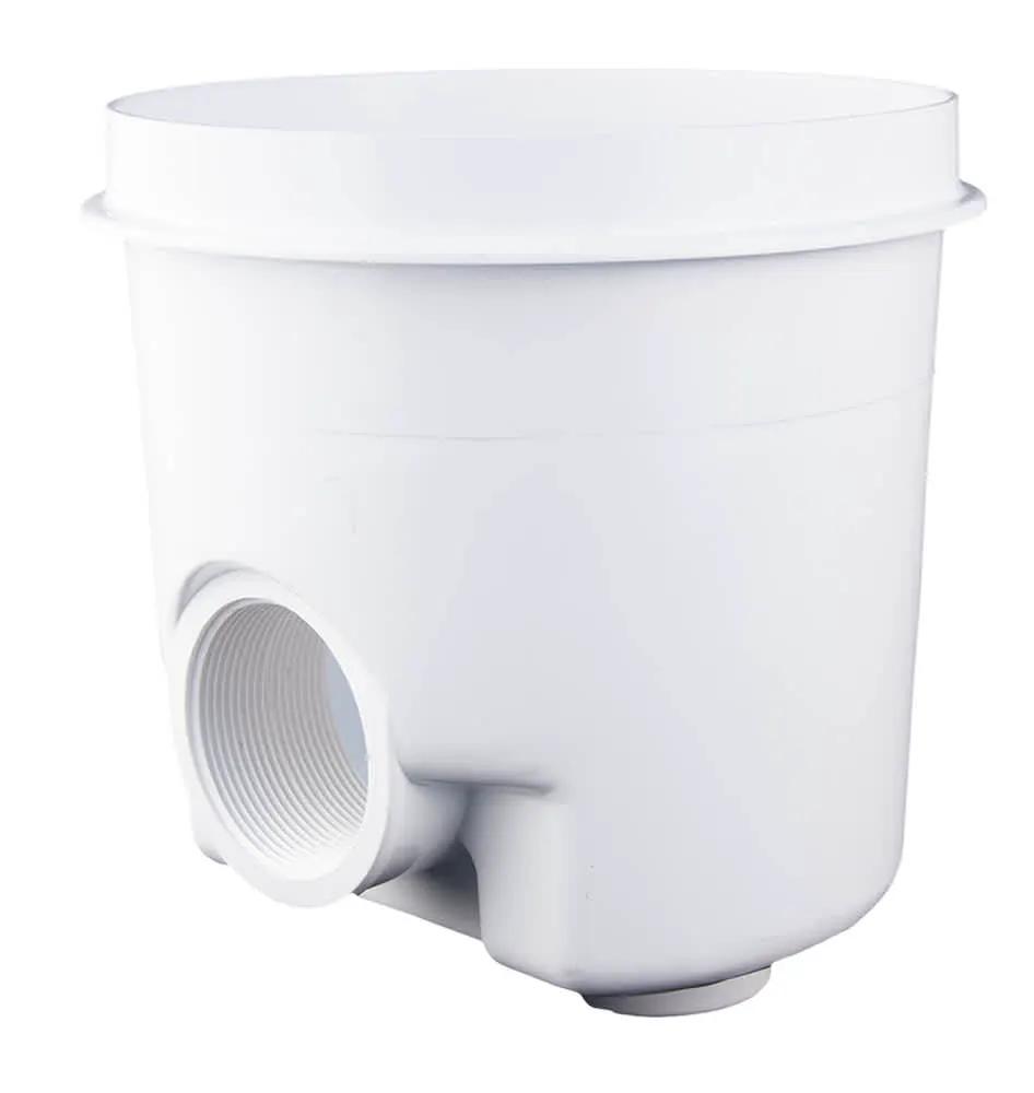 CMP Gunite Main Drains 2" FIP/ 1-1/2" FIP, Side/Bottom Port, Sump Only, Gray | 25520-001-000 by CMP