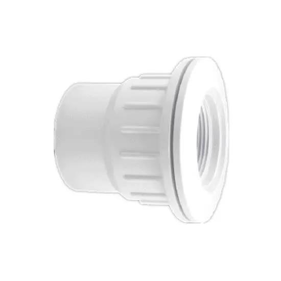 CMP Fiberglass Wall Fitting, 1-1/2" Socket x 2" Spigot, 1-1/2" FIP, Gray | 25523-501-000 by CMP