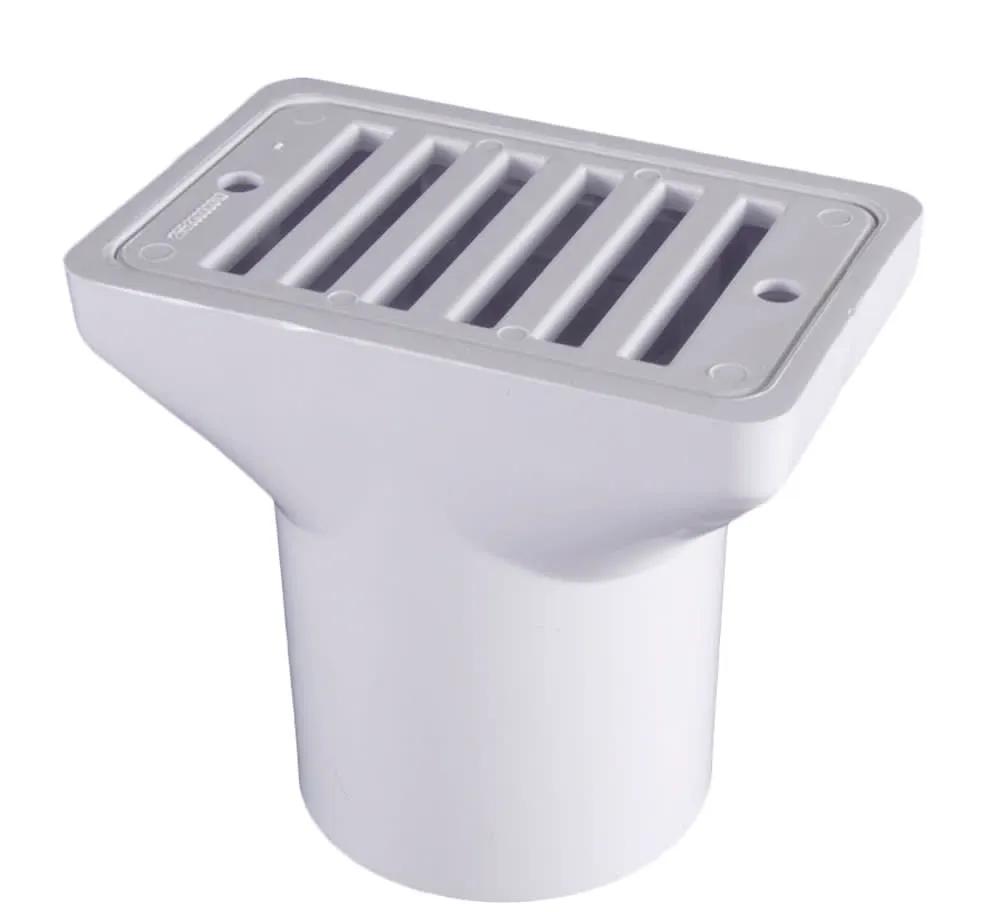 CMP Gutter Deck Drain White Fip X Soc , 2" X 2" | 25533-000-000 by CMP
