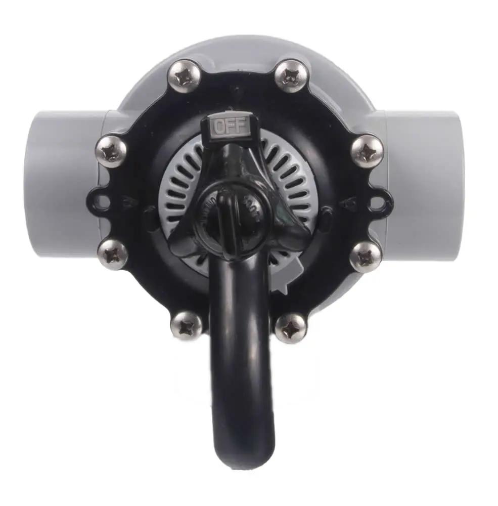 CMP Diverter Valve, 2Sx2.5Sp, 2-Way, Dkgray | 25932-201-000 by CMP