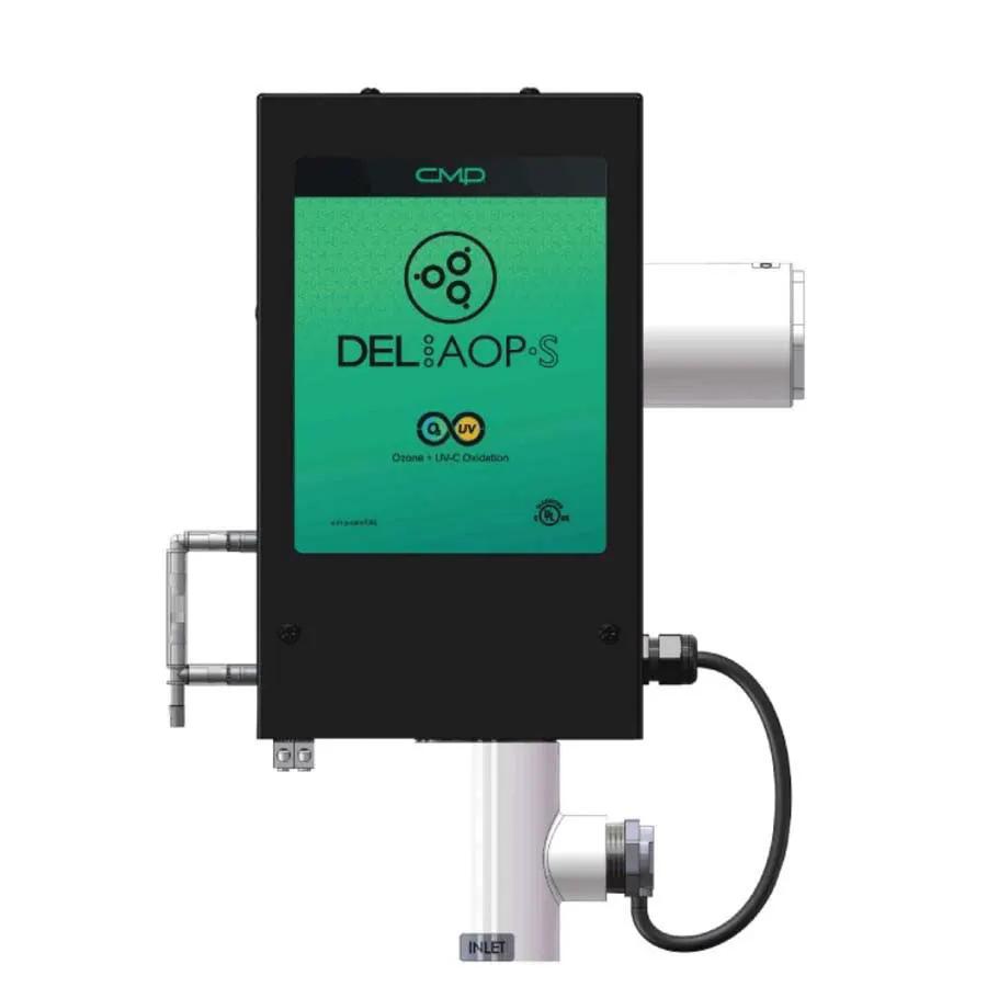 Del Ozone DEL AOP S, 25,000 gallons, 110/240VAC, 20 GPM, Inlet and Outlet 3/4" PVC Socket | SEC-50-01 by DelOzone