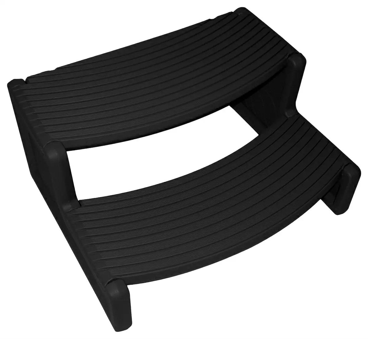 Confer Plastics Handi-Step Spa Steps, Black | HS2-BLK by Confer