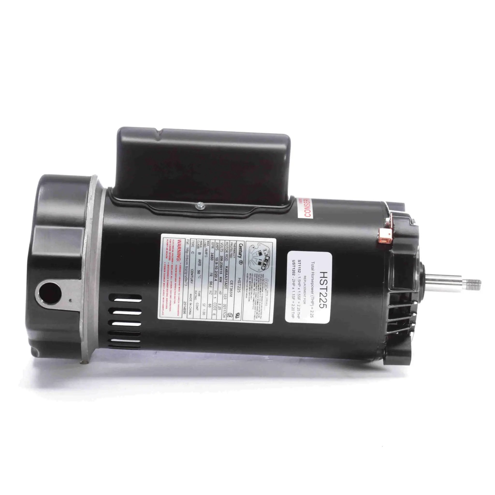 Century Centurion Pro Motor 2.25 HP 56J | HST225 by Century