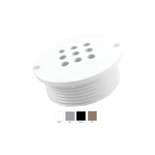 CMP 25503-000-000 1.5" Pool Bubbler, White by Duckies Pool Supply