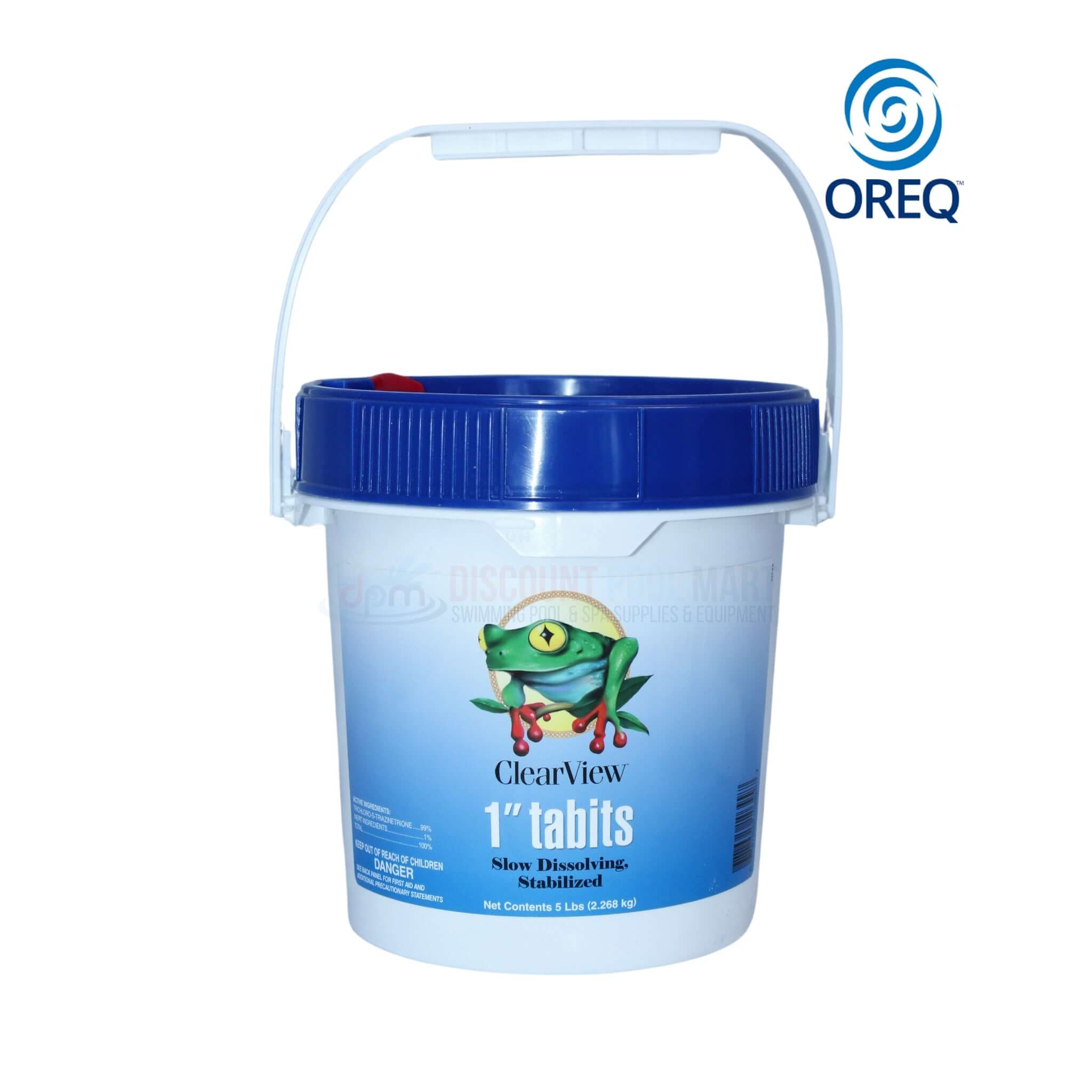 ClearView 1 Inch Tabits Slow Dissolving Chlorine Tablets