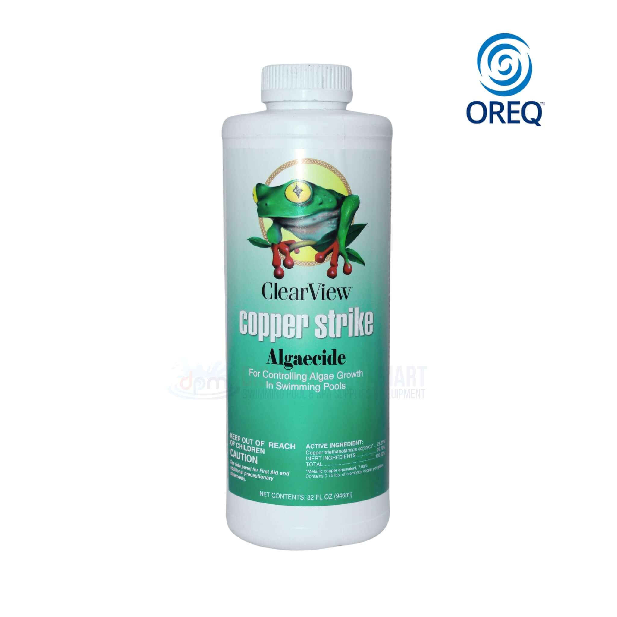 ClearView Copper Strike Concentrated Algaecide | 32 oz | CVLCSQT12