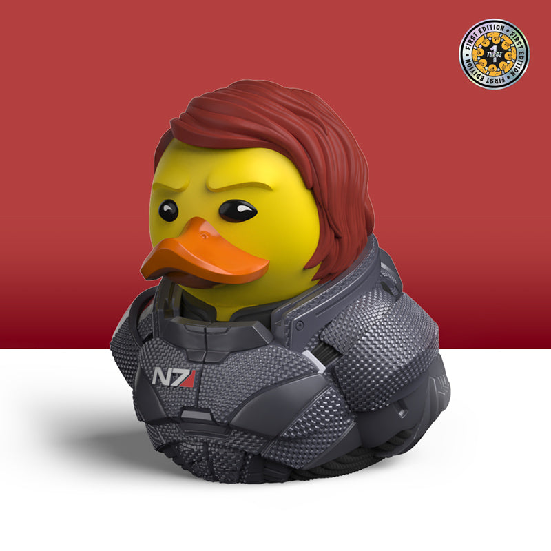 Mass Effect Commander Shepard Female TUBBZ First Edition Ducky Figure