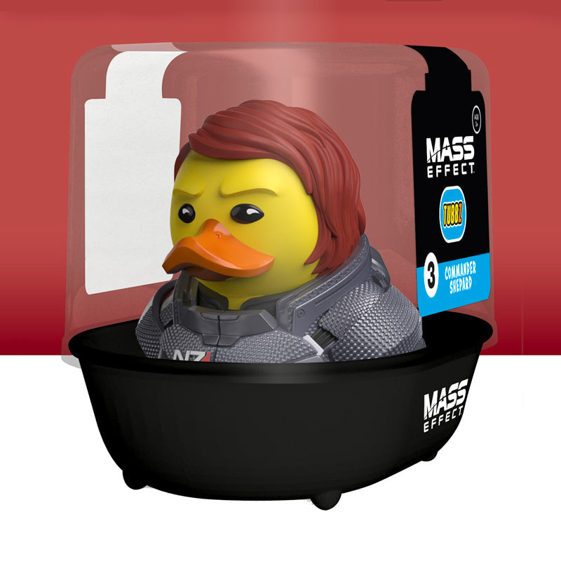 Mass Effect Commander Shepard Female TUBBZ First Edition Ducky Figure