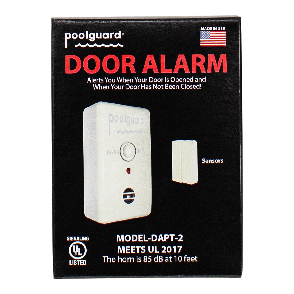 Poolguard DAPT 2 Door Alarm UL Listed For Pool Safety And Child Protection by Poolguard