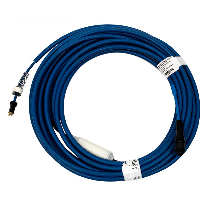 Maytronics 18M Blue Cable 3 Wire 60Ft. with Swivell Assembly for use with Dolphin Robotic Pool Cleaners, 9995872-DIY
