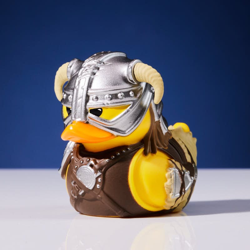 Skyrim Dragonborn Dovahkiin TUBBZ Mini Edition Collectible Duck Figure