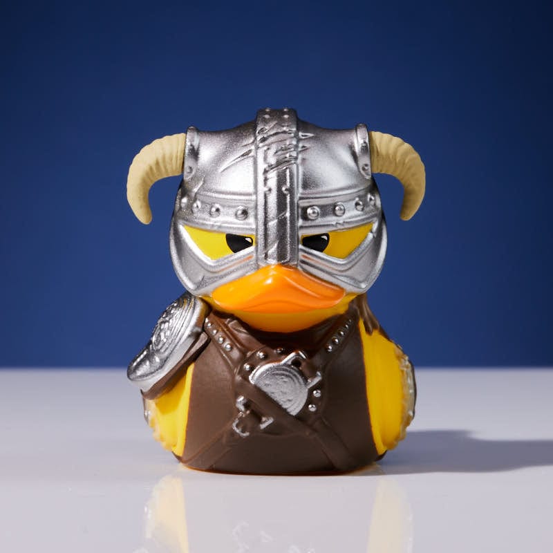 Skyrim Dragonborn Dovahkiin TUBBZ Mini Edition Collectible Duck Figure