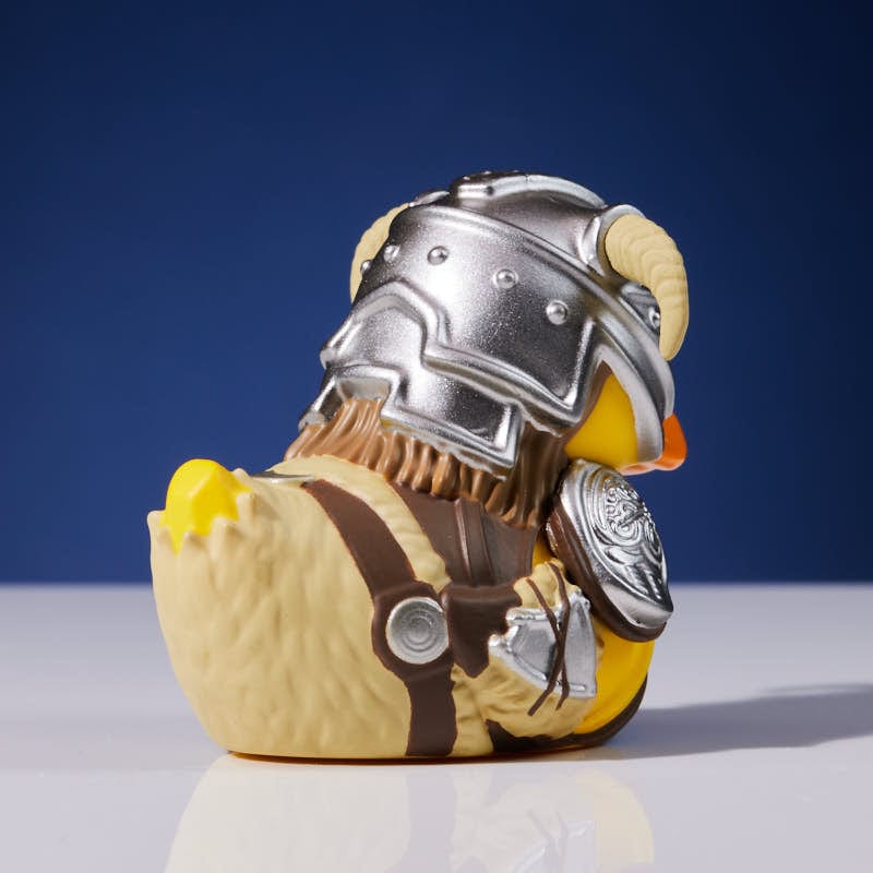 Skyrim Dragonborn Dovahkiin TUBBZ Mini Edition Collectible Duck Figure