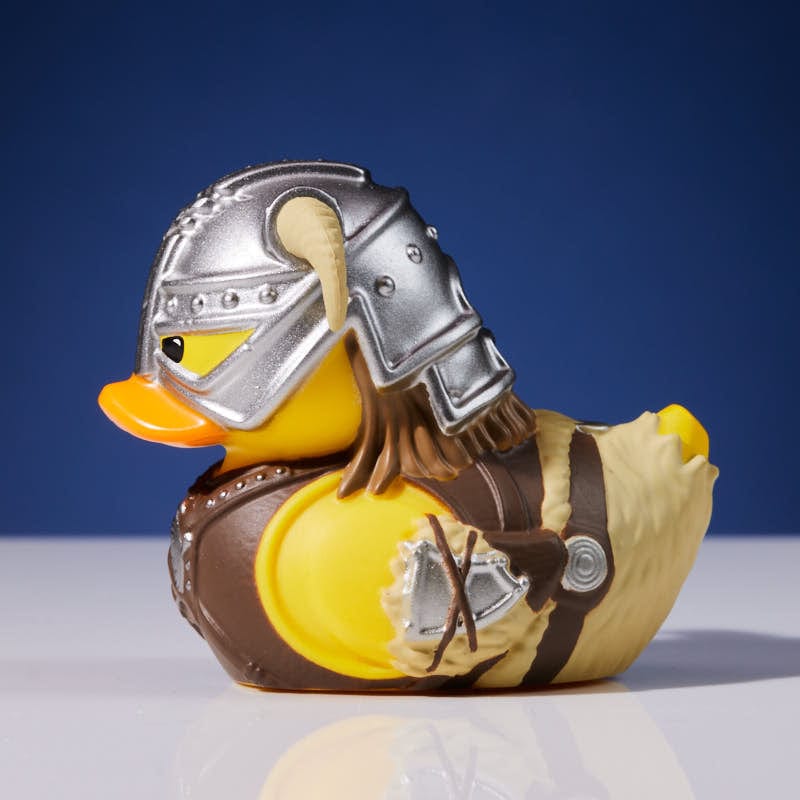 Skyrim Dragonborn Dovahkiin TUBBZ Mini Edition Collectible Duck Figure