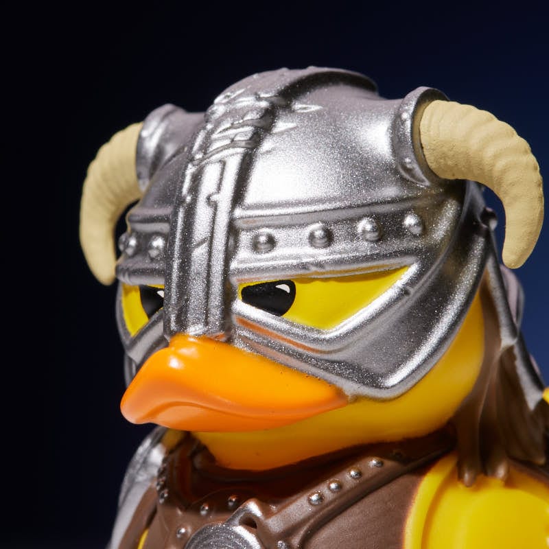 Skyrim Dragonborn Dovahkiin TUBBZ Mini Edition Collectible Duck Figure