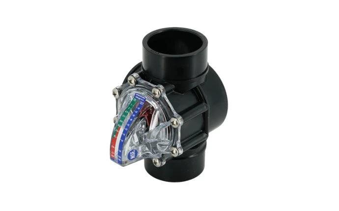 3" FlowVis Flow Meter by Duckies Pool Supply