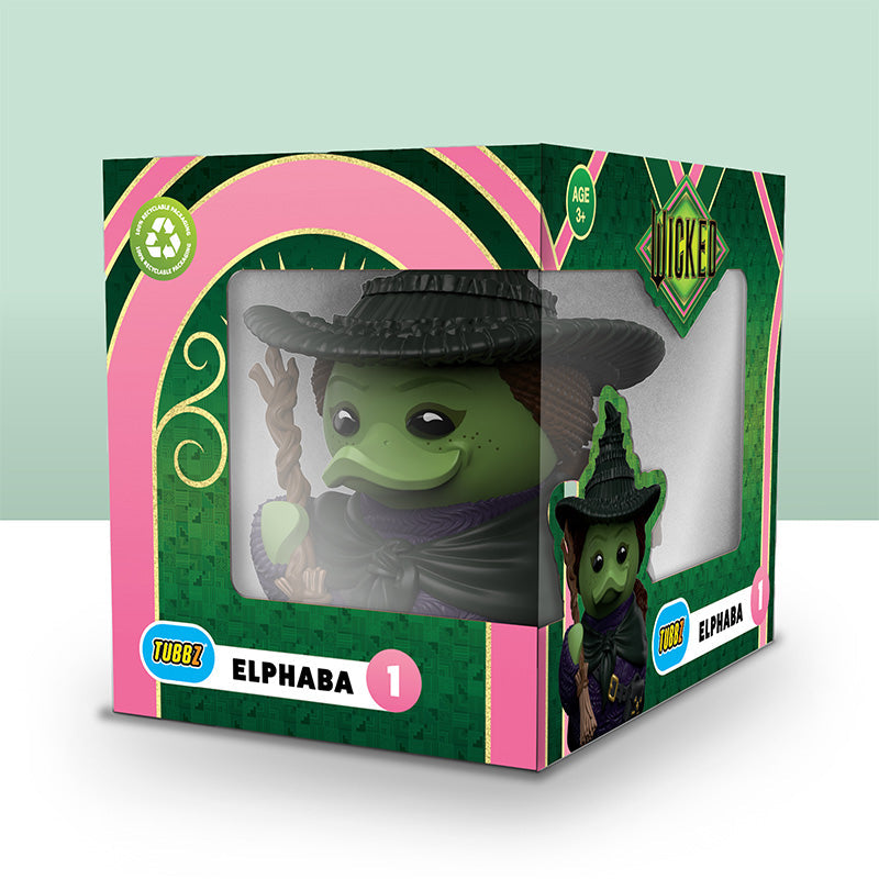 Wicked Elphaba Thropp TUBBZ Boxed Edition Collectible Duck Figure