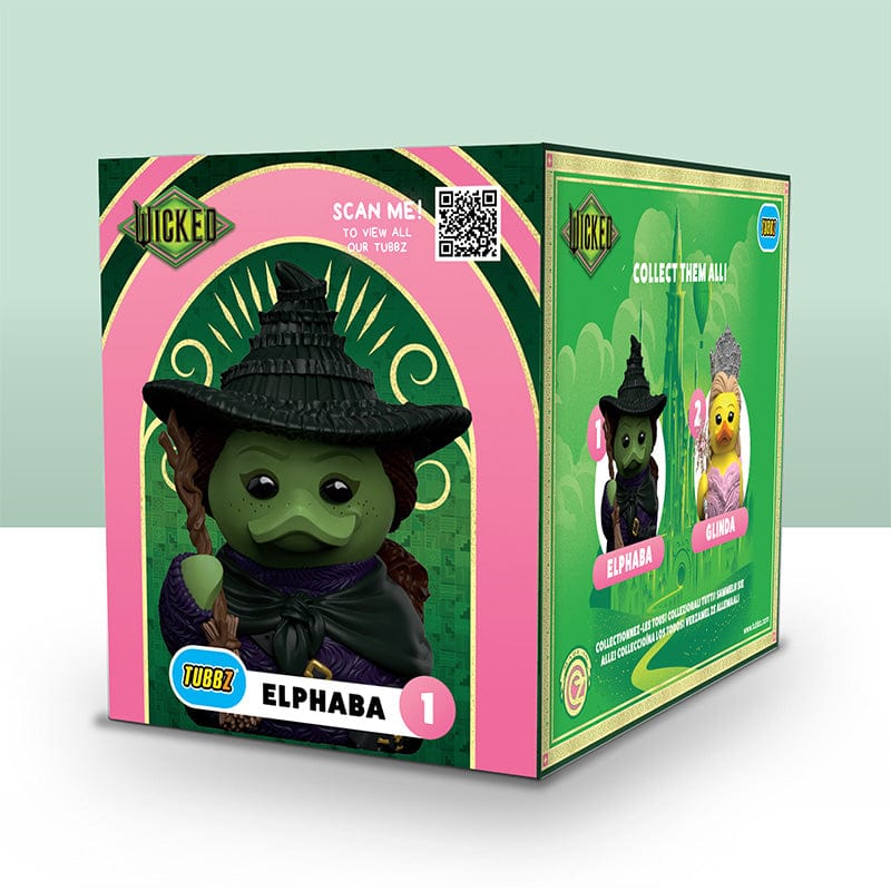 Wicked Elphaba Thropp TUBBZ Boxed Edition Collectible Duck Figure